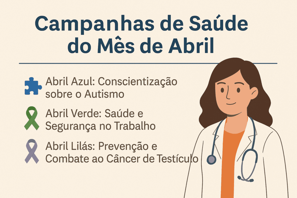 Campanhas De Saúde Do Mês De Abril: Conscientização, Prevenção E ...