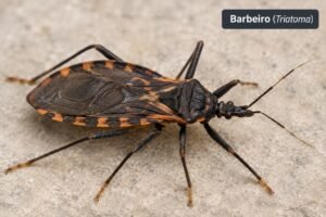 Projeto da Fiocruz previne transmissão vertical da doença de Chagas 3 Barbeiro